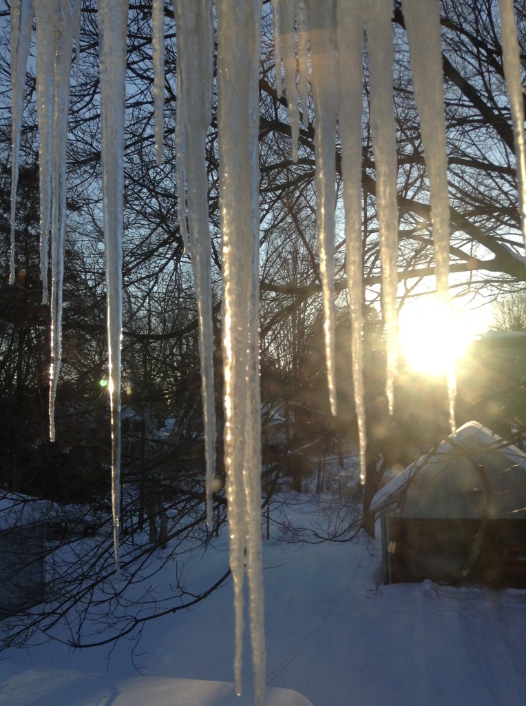 These are some serious icicles!