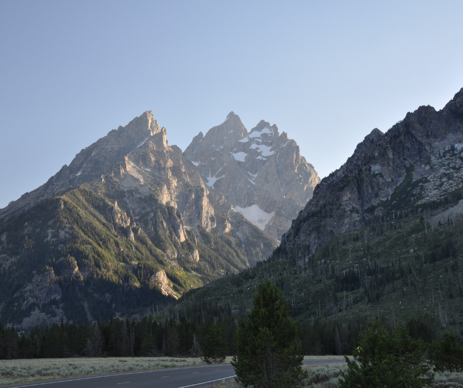 Mountains and water